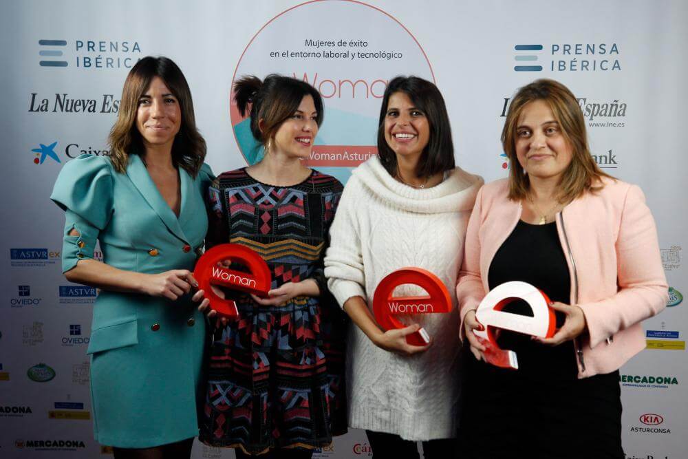 Entrega de los premios eWoman Asturias